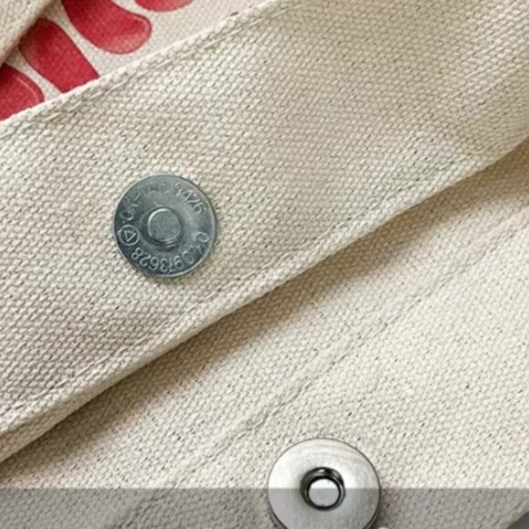 Labubu Canvas Tote Bag Cute Cartoon Print Reusable Shoulder Bag 15x11 - Picture 6 of 6